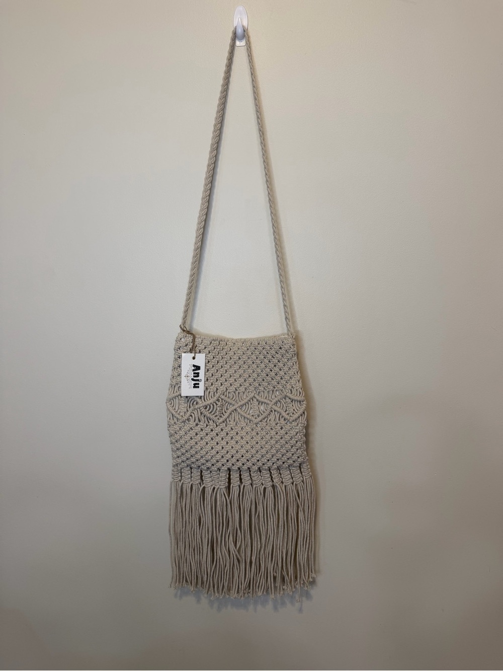 Anju Crossbody Macrame Bag